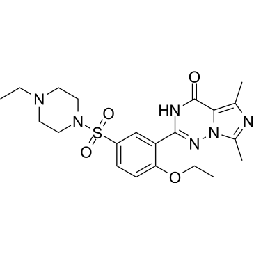 2-(2-Ethoxy-5-((4-ethylpiperazin-1-yl)sulfonyl)phenyl)-5,7-dimethylimidazo[5,1-f][1,2,4]triazin-4(3H)-one  Vardenafil Impurity|CS-0166272