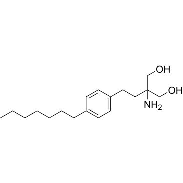 2-Amino-2-(4-heptylphenethyl)propane-1,3-diol (Fingolimod Impuruity）|CS-0166345