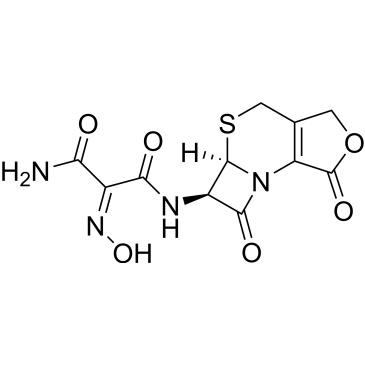 (Z)-N1-((5aR,6R)-1,7-Dioxo-1,4,5a,6-tetrahydro-3H,7H-azeto[2,1-b]furo[3,4-d][1,3]thiazin-6-yl)-2-(hydroxyimino)malonamide (Ceftazidime Impuruity）|CS-0166368