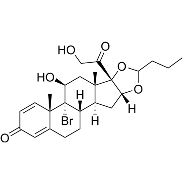 (6aS,6bR,7S,8aS,8bS,11aR,12aS,12bS)-6b-bromo-7-hydroxy-8b-(2-hydroxyacetyl)-6a,8a-dimethyl-10-propyl-6a,6b,7,8,8a,8b,11a,12,12a,12b-decahydro-1H-naphtho[2',1':4,5]indeno[1,2-d][1,3]dioxol-4(2H)-one (Budesonide Impurity）|CS-0166435