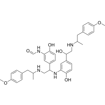 N-(2-Hydroxy-5-(1-((2-hydroxy-5-(1-hydroxy-2-((1-(4-methoxyphenyl)propan-2-yl)amino)ethyl)phenyl)amino)-2-((1-(4-methoxyphenyl)propan-2-yl)amino)ethyl)phenyl)formamide (Formoterol Impurity）|CS-0166463