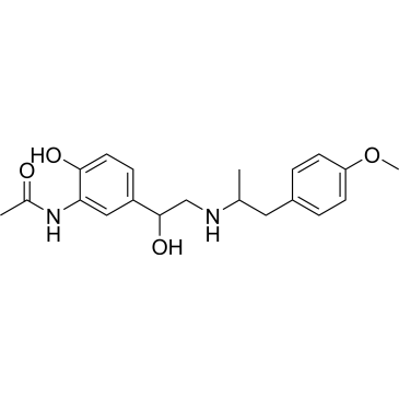 N-(2-Hydroxy-5-(1-hydroxy-2-((1-(4-methoxyphenyl)propan-2-yl)amino)ethyl)phenyl)acetamide Formoterol Impurity|CS-0166466