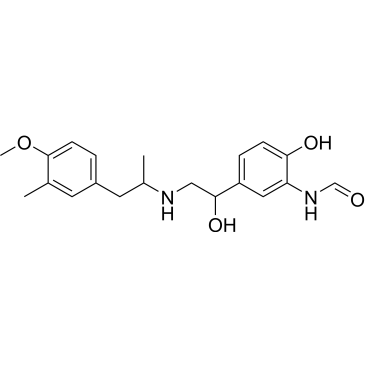 N-(2-Hydroxy-5-(1-hydroxy-2-((1-(4-methoxy-3-methylphenyl)propan-2-yl)amino)ethyl)phenyl)formamide (Formoterol Impurity）|CS-0166469