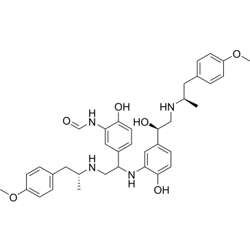N-(2-Hydroxy-5-(1-((2-hydroxy-5-((R)-1-hydroxy-2-(((R)-1-(4-methoxyphenyl)propan-2-yl)amino)ethyl)phenyl)amino)-2-(((R)-1-(4-methoxyphenyl)propan-2-yl)amino)ethyl)phenyl)formamide (Formoterol Impuruity）|CS-0166471