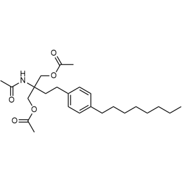 2-Acetamido-2-(4-octylphenethyl)propane-1,3-diyl Diacetate Fingolimod Impurity|CS-0166483
