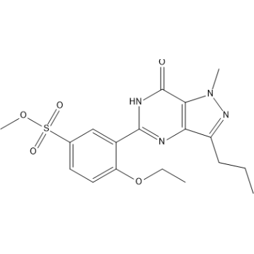 Methyl 4-ethoxy-3-(1-methyl-7-oxo-3-propyl-6,7-dihydro-1H-pyrazolo[4,3-d]pyrimidin-5-yl)benzenesulfonate  Sildenafil Impurity|CS-0166494