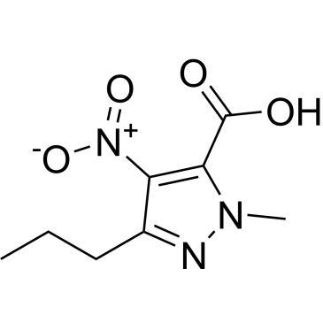 1-methyl-4-nitro-3-propyl-1H-pyrazole-5-carboxylic acid  Sildenafil Impurity|CS-0166496