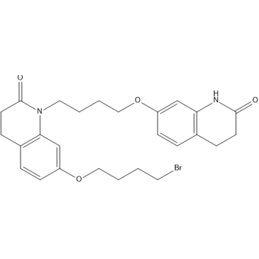 7-(4-bromobutoxy)-1-(4-((2-oxo-1,2,3,4-tetrahydroquinolin-7-yl)oxy)butyl)-3,4-dihydroquinolin-2(1H)-one  Aripiprazole Impurity|CS-0166538
