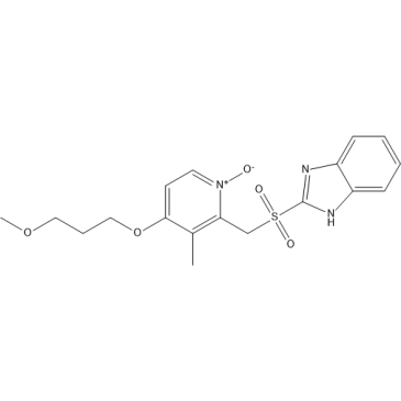2-(((1H-Benzo[d]imidazol-2-yl)sulfonyl)methyl)-4-(3-methoxypropoxy)-3-methylpyridine 1-oxide Rabeprazole Impurity|CS-0166549