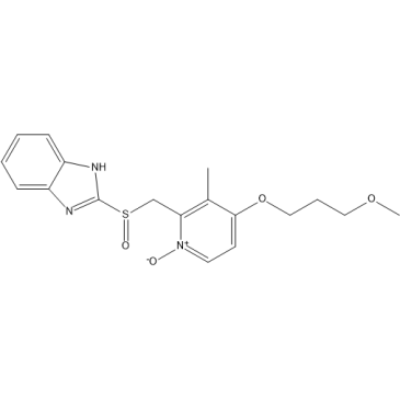 2-(((1H-benzo[d]imidazol-2-yl)sulfinyl)methyl)-4-(3-methoxypropoxy)-3-methylpyridine 1-oxide Rabeprazole Impurity|CS-0166555