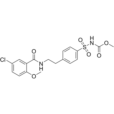 Methyl N-4[2-(5-chloro-2-methoxybenzamido)ethyl]benzenesulfonylcarbamate Glibenclamide EP Impurity B|CS-0166574