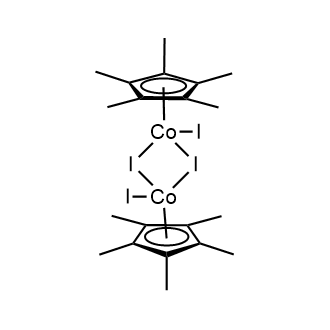 Di-μ-iododiiodobis[(1,2,3,4,5-η)-1,2,3,4,5-pentamethyl-2,4-cyclopentadien-1-yl]dicobalt|CS-0166864