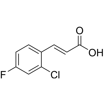(E)-3-(2-Chloro-4-fluorophenyl)acrylic acid|CS-0166896