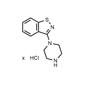3-(Piperazin-1-yl)benzo[d]isothiazole hydrochloride 1:x|CS-0166932