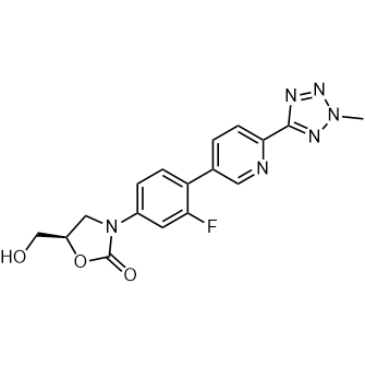 (R)-3-(3-Fluoro-4-(6-(2-methyl-2H-tetrazol-5-yl)pyridin-3-yl)phenyl)-5-(hydroxymethyl)oxazolidin-2-one Tedizolid Impurity|CS-0167039