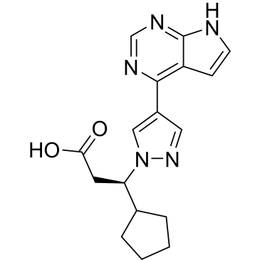 (R)-3-(4-(7H-Pyrrolo[2,3-d]pyrimidin-4-yl)-1H-pyrazol-1-yl)-3-cyclopentylpropanoic acid Ruxolitinib Impurity|CS-0167133
