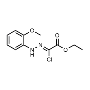 (Z)-Ethyl 2-chloro-2-(2-(2-methoxyphenyl)hydrazono)acetate  Apixaban Impurity|CS-0167143