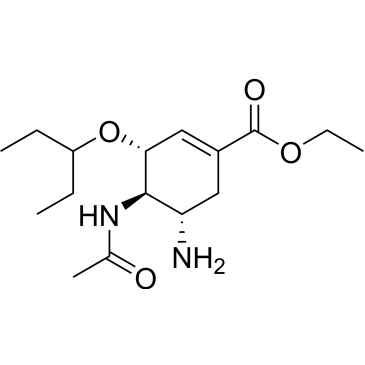 (3R,4R,5S)-Ethyl 4-acetamido-5-amino-3-(pentan-3-yloxy)cyclohex-1-enecarboxylate Oseltamivir Impurity|CS-0167184