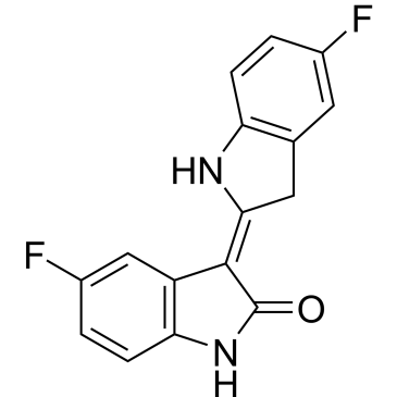 (E)-5,5'-Difluoro-[2,3'-biindolinylidene]-2'-one Sunitinib Impurity|CS-0167225