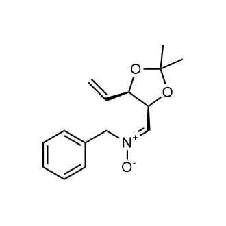 (E)-N-(((4S,5R)-2,2-Dimethyl-5-vinyl-1,3-dioxolan-4-yl)methylene)-1-phenylmethanamine oxide  Ticagrelor Impurity|CS-0167232