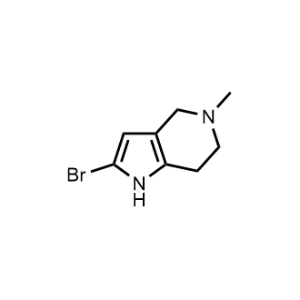 2-Bromo-5-methyl-4,5,6,7-tetrahydro-1H-pyrrolo[3,2-c]pyridine|CS-0167309