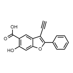 3-Ethynyl-6-hydroxy-2-phenylbenzofuran-5-carboxylic acid|CS-0167487
