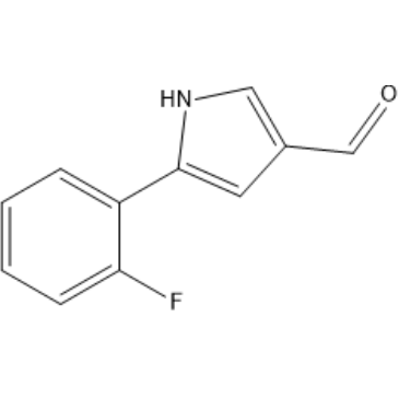 5-(2-Fluorophenyl)-1H-pyrrole-3-carbaldehyde Vonoprazan Impurity|CS-0167490