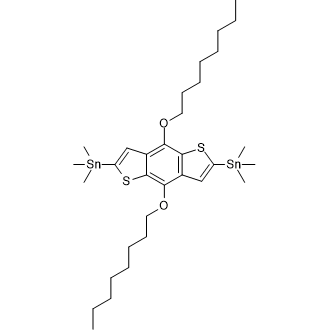 4,8-Bis(n-octyloxy)-2,6-bis(trimethylstannyl)-benzo[1,2-b:4,5-b']dithiophene|CS-0167953
