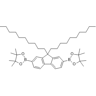 2,7-Bis(4,4,5,5-tetramethyl-1,3,2-dioxaborolan-2-yl)-9,9-didecylfluorene|CS-0168026