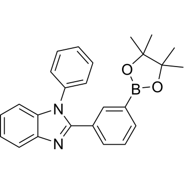 1-Phenyl-2-[3-(4,4,5,5-tetramethyl-1,3,2-dioxaborolan-2-yl)phenyl]-1H-benzimidazole|CS-0168414