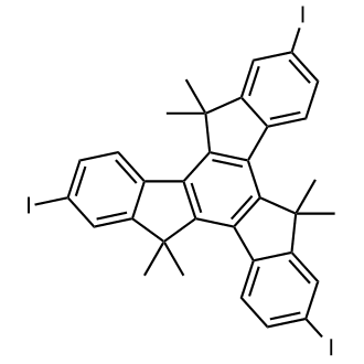 10,15-Dihydro-2,7,12-triiodo-5,5,10,10,15,15-hexamethyl-5H-tribenzo[a,f,k]trindene|CS-0168477