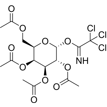 (2R,3S,4S,5R,6R)-2-(Acetoxymethyl)-6-(2,2,2-trichloro-1-iminoethoxy)tetrahydro-2H-pyran-3,4,5-triyl triacetate|CS-0168539