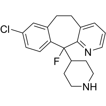 8-Chloro-11-fluoro-11-(piperidin-4-yl)-6,11-dihydro-5H-benzo[5,6]cyclohepta[1,2-b]pyridine Desloratadine Impurity|CS-0168607