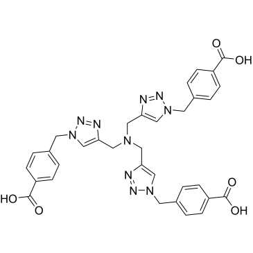 4,4',4''-(((Nitrilotris(methylene))tris(1H-1,2,3-triazole-4,1-diyl))tris(methylene))tribenzoic acid|CS-0168695
