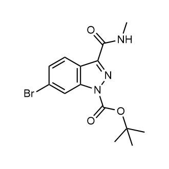 tert-Butyl 6-bromo-3-(methylcarbamoyl)-1H-indazole-1-carboxylate|CS-0168707