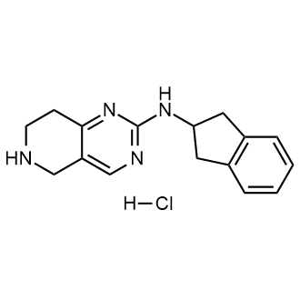 N-(2,3-Dihydro-1H-inden-2-yl)-5,6,7,8-tetrahydropyrido[4,3-d]pyrimidin-2-amine hydrochloride|CS-0169456