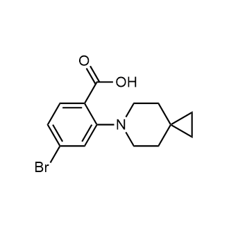 4-Bromo-2-(6-azaspiro[2.5]octan-6-yl)benzoic acid|CS-0169570