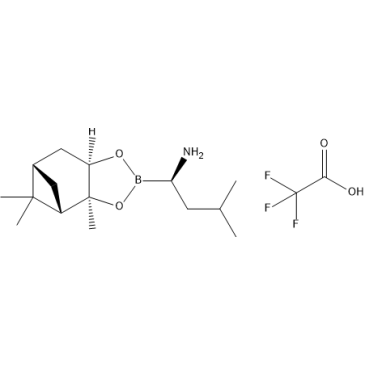 (R)-BoroLeu-(+)-Pinanediol trifluoroacetate Bortezomib Impurity|CS-0169691