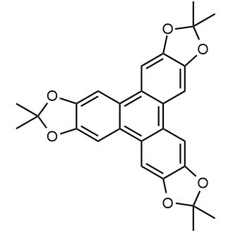 2,2,7,7,12,12-Hexamethyltriphenyleno[2,3-d:6,7-d':10,11-d'']tris([1,3]dioxole)|CS-0169790