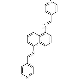 N1,N5-Bis(pyridin-4-ylmethylene)naphthalene-1,5-diamine|CS-0169830
