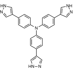 Tris(4-(1H-pyrazol-4-yl)phenyl)amine|CS-0169898