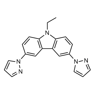 9-Ethyl-3,6-di(1H-pyrazol-1-yl)-9H-carbazole|CS-0169918