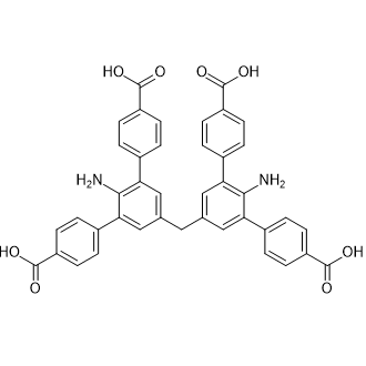 5',5''''-Methylenebis(2'-amino-[1,1':3',1''-terphenyl]-4,4''-dicarboxylic acid)|CS-0169986