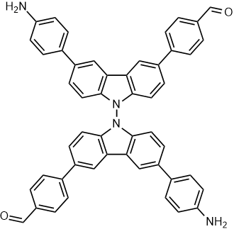 4,4'-(6,6'-Bis(4-aminophenyl)-[9,9'-bicarbazole]-3,3'-diyl)dibenzaldehyde|CS-0170146