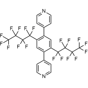 4,4'-(2,5-Bis(1,1,1,3,3,3-hexafluoro-2-(trifluoromethyl)propan-2-yl)-1,4-phenylene)dipyridine|CS-0170153