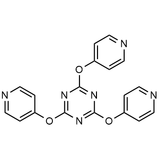2,4,6-Tris-(pyridin-4-yloxy)-[1,3,5]triazine|CS-0170353