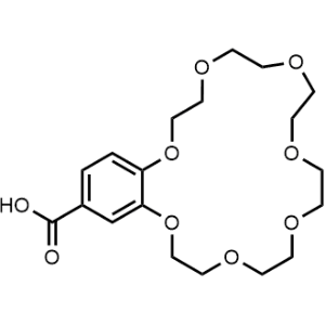 2,3,5,6,8,9,11,12,14,15,17,18 -Dodecahydrobenzo [b][1,4,7,10,13,16,19] heptaoxacyclohenicosine -21-carboxylic acid|CS-0170375