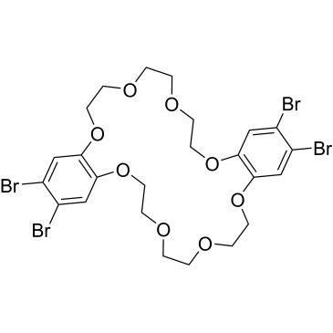 2,3,16,17-Tetrabromo-6,7,9,10,12,13,20,21,23,24,26,27-dodecahydrodibenzo[b,n][1,4,7,10,13,16,19,22]octaoxacyclotetracosine|CS-0170376