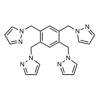 1,2,4,5-Tetrakis((1H-pyrazol-1-yl)methyl)benzene|CS-0170535
