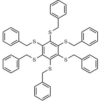 1,2,3,4,5,6-Hexakis(benzylthio)benzene|CS-0170537
